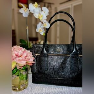 Kate Spade Southport Avenue Harmony Leather Tote,black